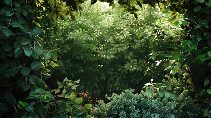 Canvas Print - Lovely verdant backdrop