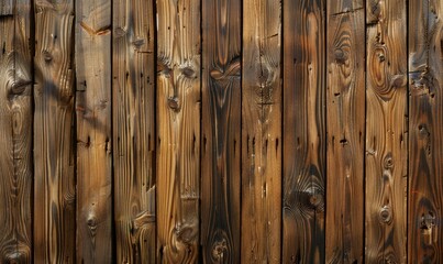 Wall Mural - Weathered wooden planks background