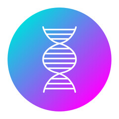 Poster - DNA vector icon. Can be used for Nursing iconset.