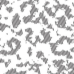 Poster - Black and white grunge texture overlay background diagonal line, vector illustration