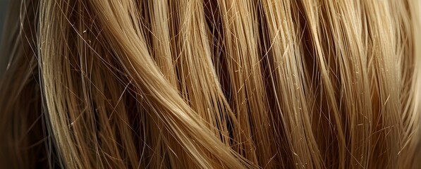 Poster - close up of hair texture