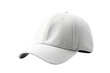 © Usama - Ethereal Elegance: A White Baseball Cap in Perfect Harmony on a White or Clear Surface PNG Transparent Background.