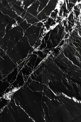 Poster - Black and white photo of a marble surface, suitable for backgrounds and design projects