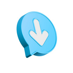 Poster - Trendy and modern icon in 3d style for web design
