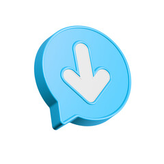 Poster - Trendy and modern icon in 3d style for web design
