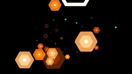 Wall Mural - Hexagon Element