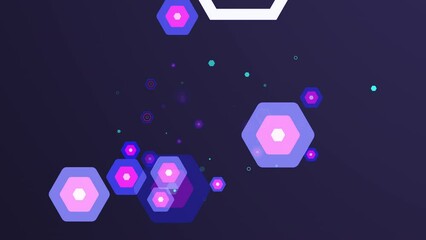 Wall Mural - Hexagon Element