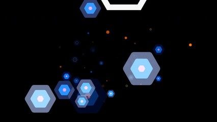 Wall Mural - Hexagon Element