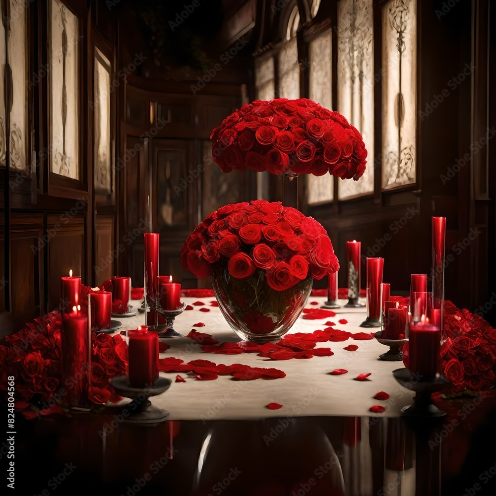 Imagine a scene in a romantic movie where the protagonist surprises ...