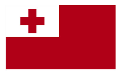 Wall Mural - Flagge - Tonga