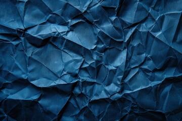 Wall Mural - Dark blue paper texture background surface - generative ai
