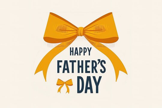 A Father's Day card featuring a mustache and hat, perfect for celebrating dad's special day.