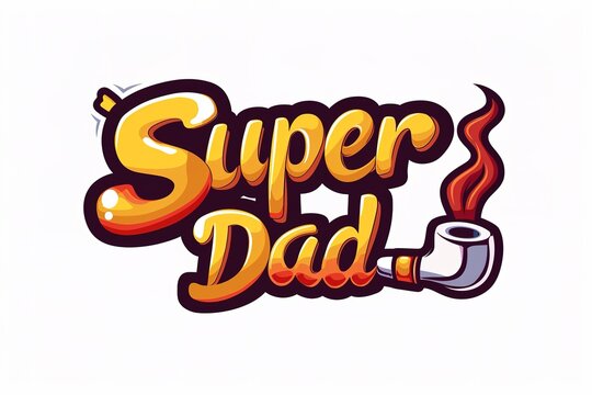 A Father's Day card featuring a mustache and hat, perfect for celebrating dad's special day.