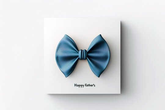 A Father's Day card featuring a mustache and hat, perfect for celebrating dad's special day.