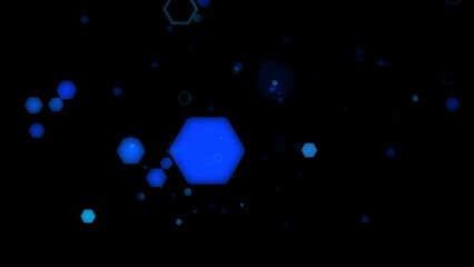 Wall Mural - Hexagon Element media 