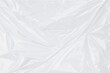 © mostafa - Transparent plastic or polyethylene bag texture. Plastic for album cover art vector mockup, poster design overlays or elements