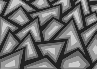 Poster - abstract background with irregular gem stone pattern. abstract geometric pattern