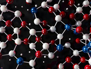 Poster - Molecular Structure and Atomic Network in Intricate Digital Design