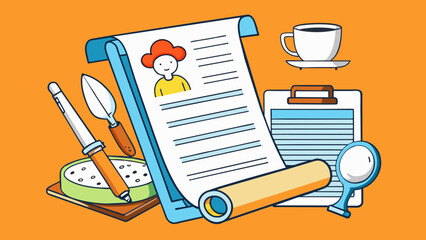 Aufkleber - A contract is similar to a recipe listing all of the necessary ingredients for a successful transaction. Just as a recipe specifies the exact. Cartoon Vector.