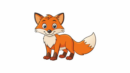 Poster - A furry creature with four legs and a bushy tail known for its playful nature and sharp claws.. Cartoon Vector.