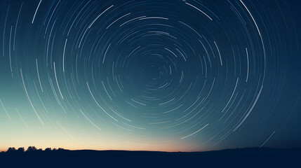 Digital star trail nebula abstract graphic poster web page PPT background