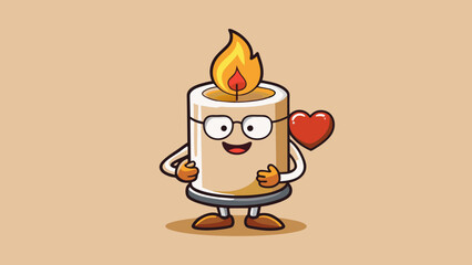 Aufkleber - A minister is like a candle shining a light of love and compassion onto those in need. They offer comfort and solace during times of sorrow and bring. Cartoon Vector.