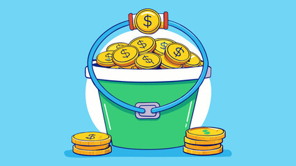 Poster - Finally a budget can be likened to a clock with its different components working together to keep things running smoothly. The income can be seen as. Cartoon Vector.