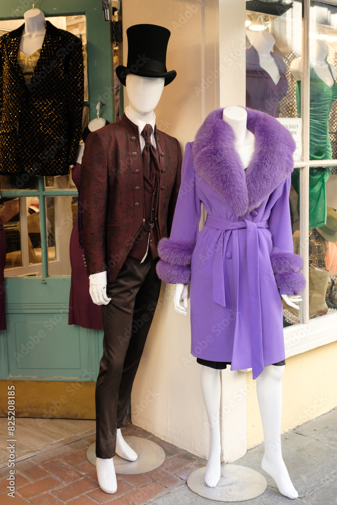 Mannequins in Formal Dress Clothes New Orleans Stock Photo | Adobe Stock Mannequins in Formal Dress Clothes New Orleans Stock Photo | Adobe Stock