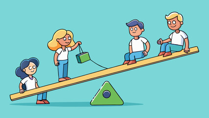 Poster - Social Exchange Theory A theory that suggests people make decisions based on the perceived costs and benefits of their actions. The theory is. Cartoon Vector.