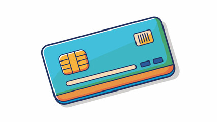 Poster - This pass is a thick plastic card coated in a layer of matte laminate. It has a colorful logo in the corner and a simple barcode printed along the. Cartoon Vector.