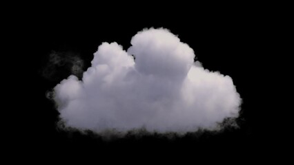Wall Mural - Big Cloud On Alpha Loop