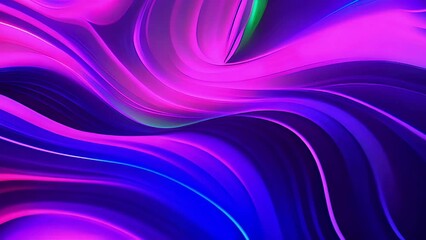 Poster - Purple and Blue Abstract Background With Lines