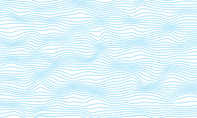 Wall Mural - illustration of vector background with blue colored striped pattern