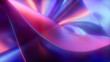 © Robert Kohlhuber/Stocksy - 3D render of glowing neon abstract wavy holographic shapes