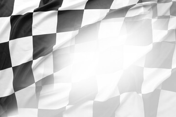 Sticker - Checkered racing flag