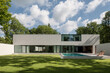 © Koen Van Damme/Stocksy - minimalist villa and pool