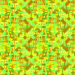 Poster - Colorful seamless mosaic pattern background - abstract vector illustration