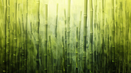 Wall Mural - abstract white bamboo wall background space your text. stalk, branch and bamboo leaves. Nature backdrop white design