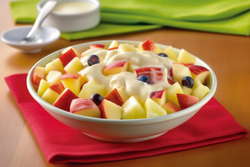 Poster - A tasteful fruit salad