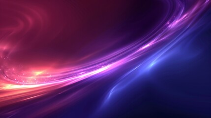 Wall Mural - a futuristic galaxy with orbits,light red and light navy blue