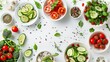 © Jodie - Healthy clean eating layout vegetarian food