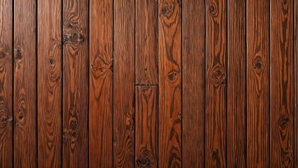 Poster - Rustic wood planks background - Generative AI