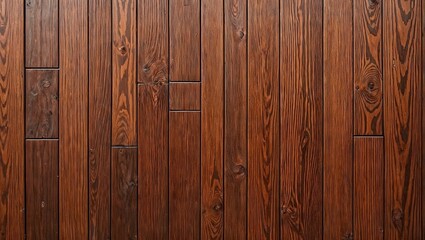 Poster - Rustic wood planks background - Generative AI