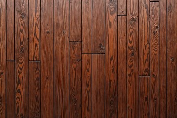 Poster - Rustic wood planks background - Generative AI