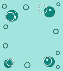 Fototapete - the latest, modern, beautiful and simple abstract background illustration.