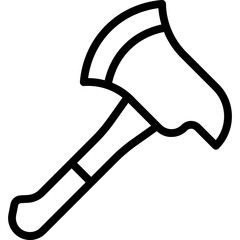 Poster - axe icon