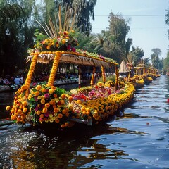 cempasuchil of xochimilco