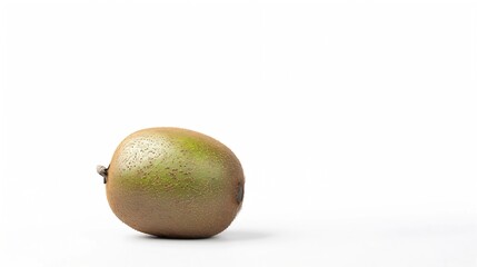 Poster - Full kiwi fruit isolated on white background : Generative AI