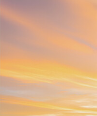 Wall Mural - colorful cloudy sky at sunset. gradient color. sky texture, abstract nature background
