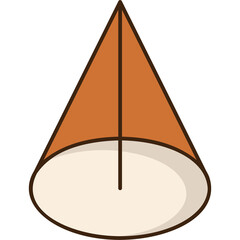 Poster - Cone Shape  Sticker